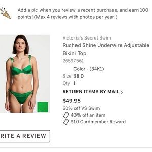 NWT VICTORIA'S SECRET SWIM